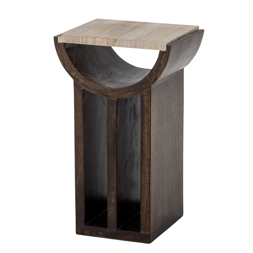 Bloomingville Saphia Marble Side Table in Brown | Outlet