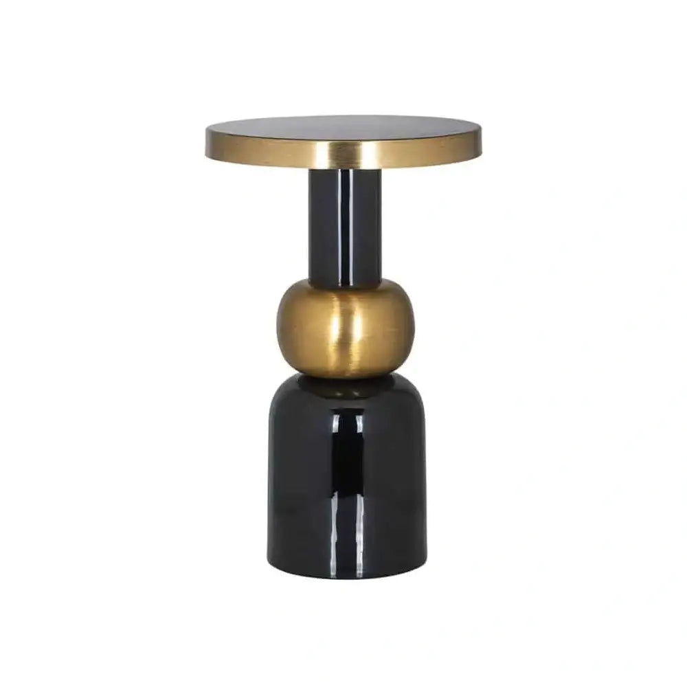 Product photograph of Richmond Interiors Mose Side Table In Black Large from Olivia's