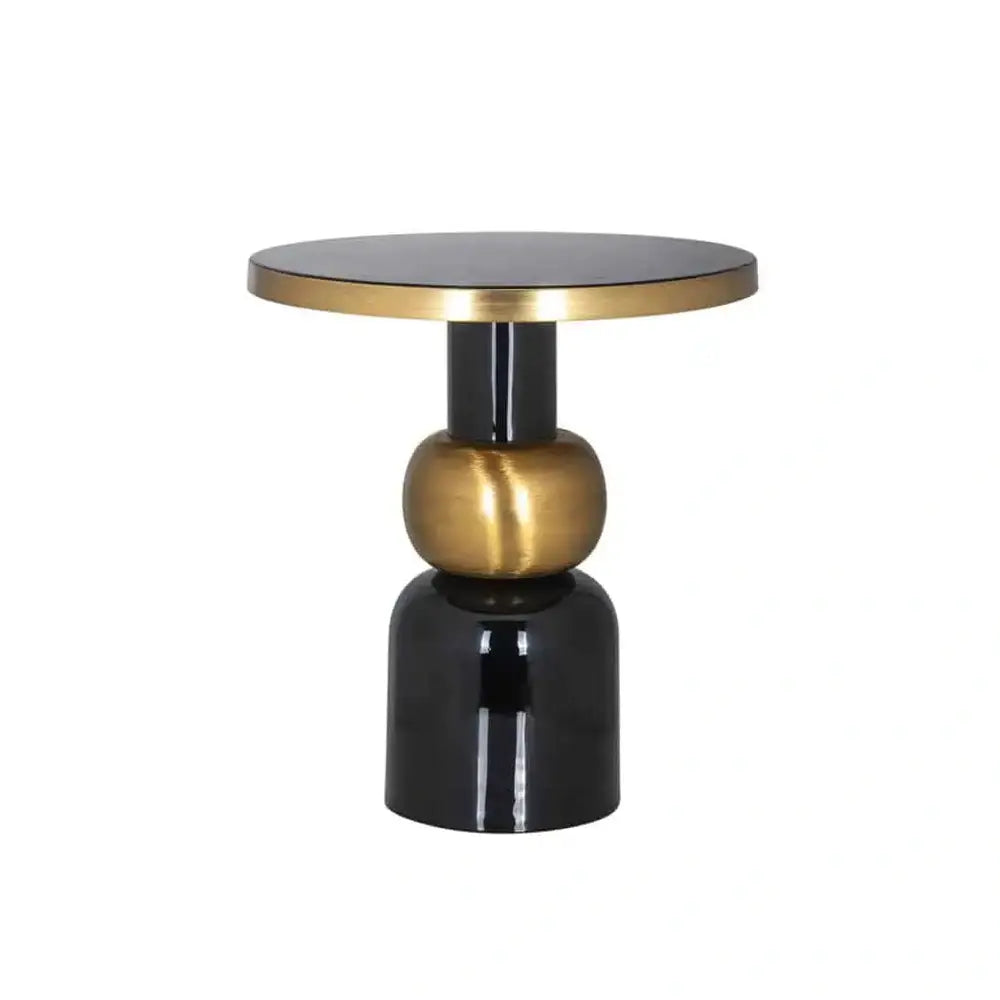 Product photograph of Richmond Interiors Mose Side Table In Black Small from Olivia's.