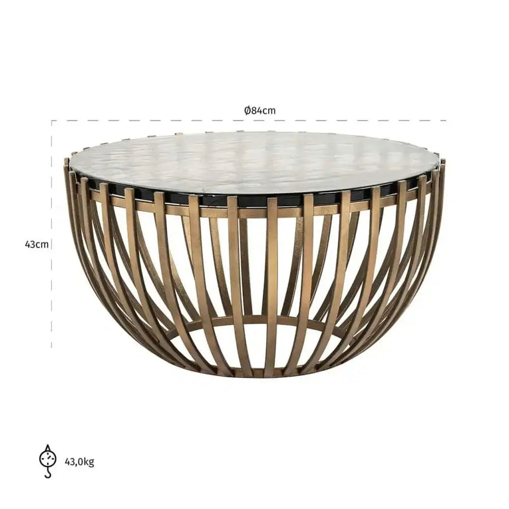 Product photograph of Richmond Interiors Volante Coffee Table from Olivia's