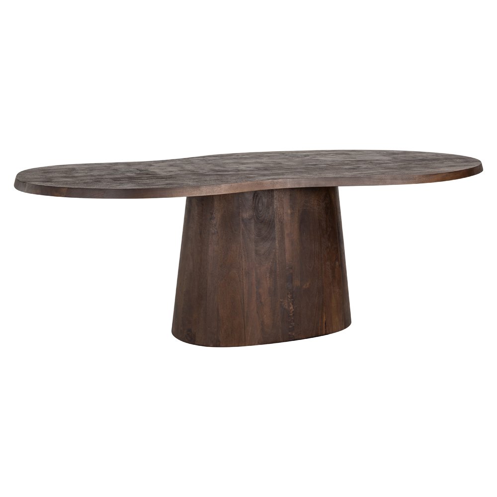 Product photograph of Richmond Interiors Odile 230cm Dining Table - Dark Brown from Olivia's