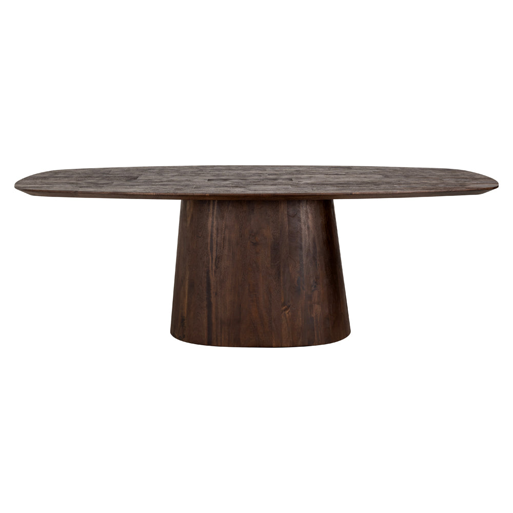 Product photograph of Richmond Interiors Alix Danish Oval 230cm Dining Table from Olivia's.