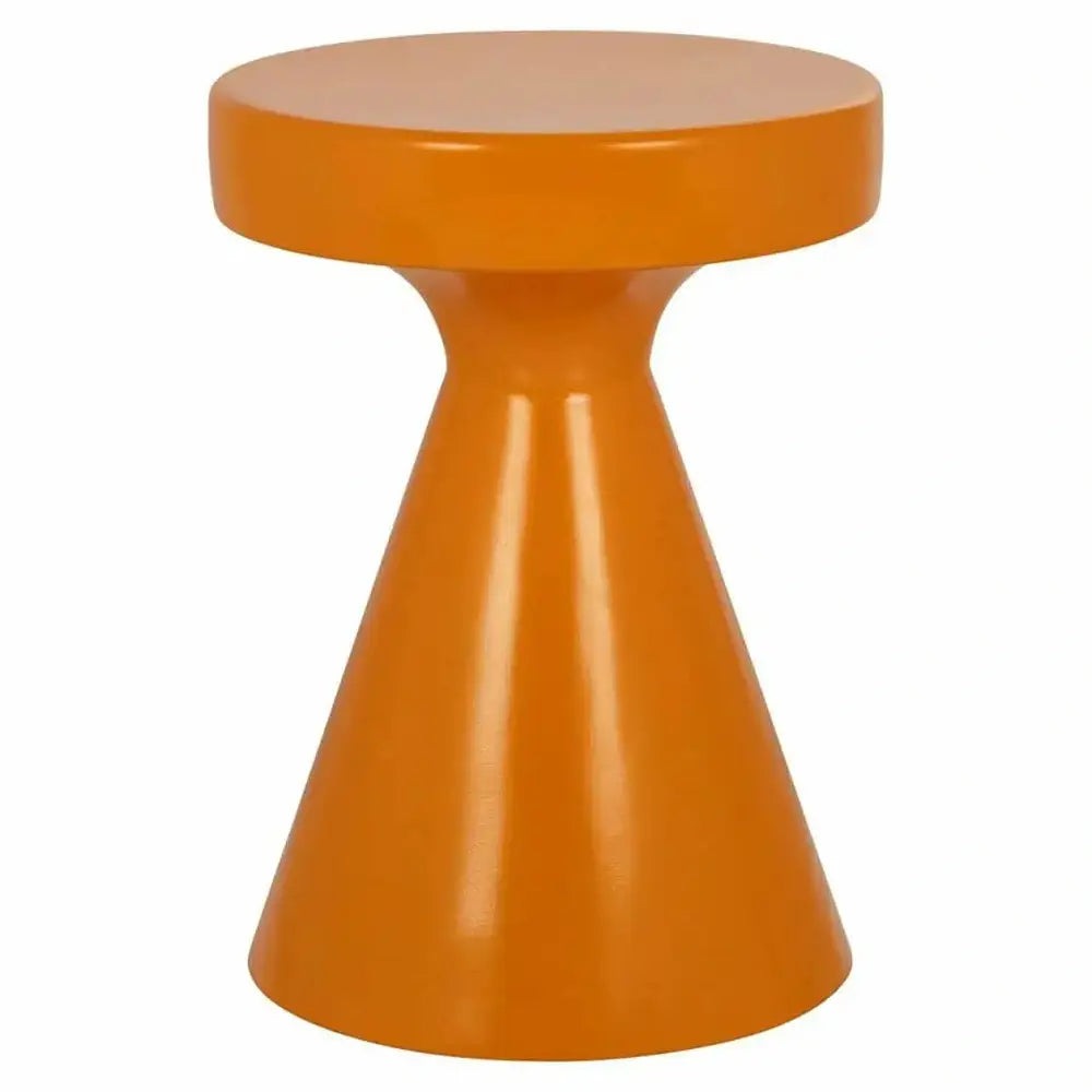 Product photograph of Richmond Interiors Kimble Side Table In Orange Large from Olivia's.
