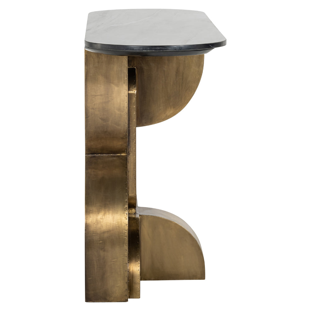 Product photograph of Richmond Interiors Maddox Console Table from Olivia's.