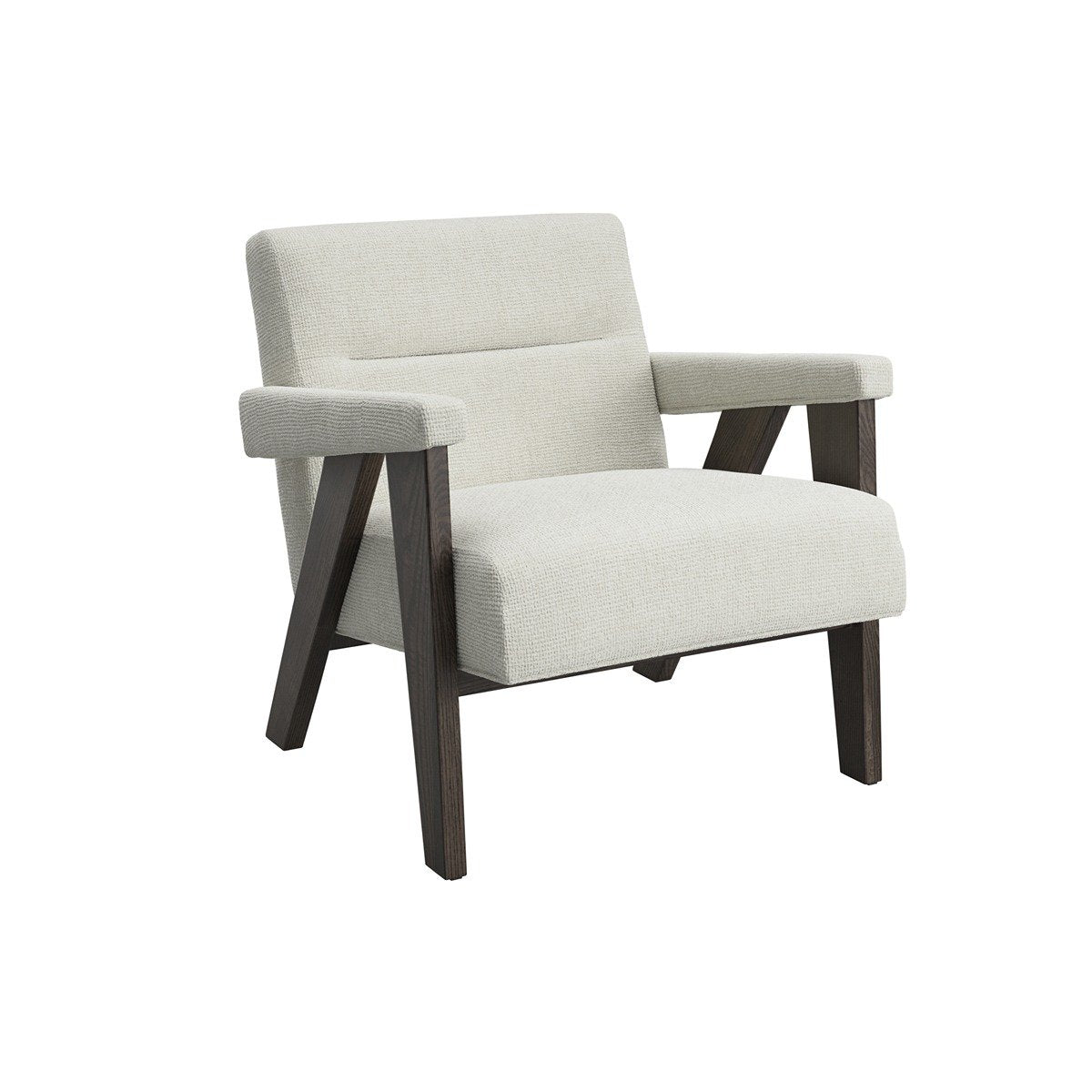 Product photograph of Axel Accent Chair - Milk Chocolate from Olivia's.