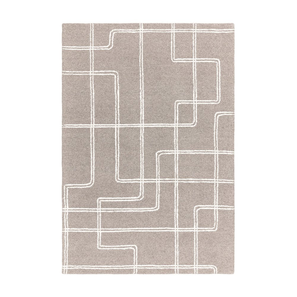 Product photograph of Asiatic Carpets Ada Rug Grey 160x230cm from Olivia's