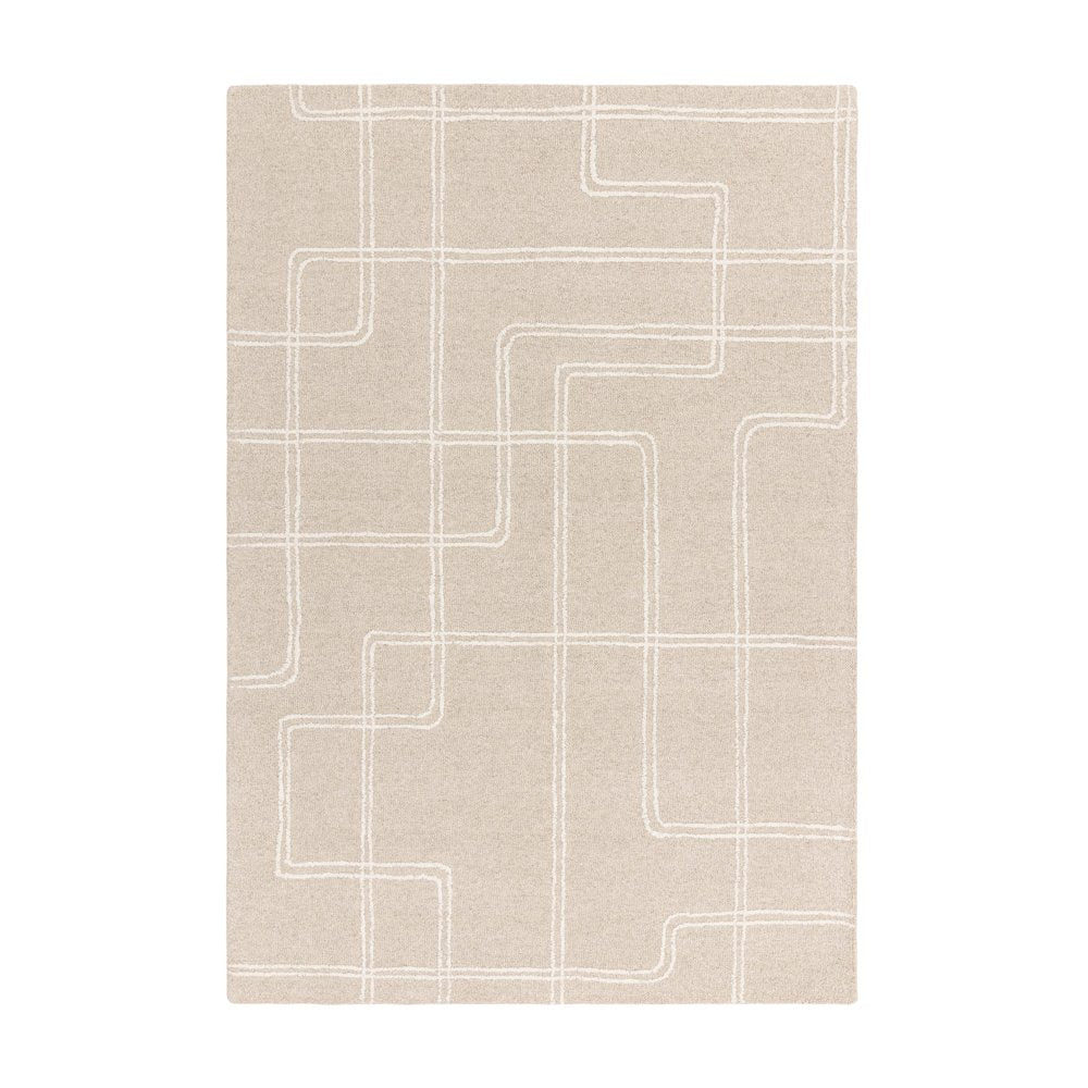 Product photograph of Asiatic Carpets Ada Rug Sand 120x170cm from Olivia's