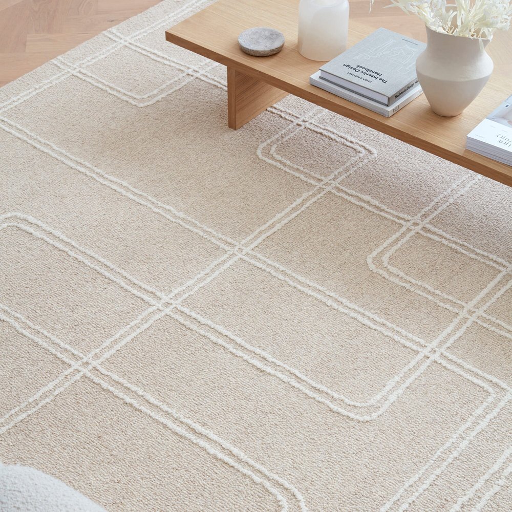 Product photograph of Asiatic Carpets Ada Rug Sand 120x170cm from Olivia's.