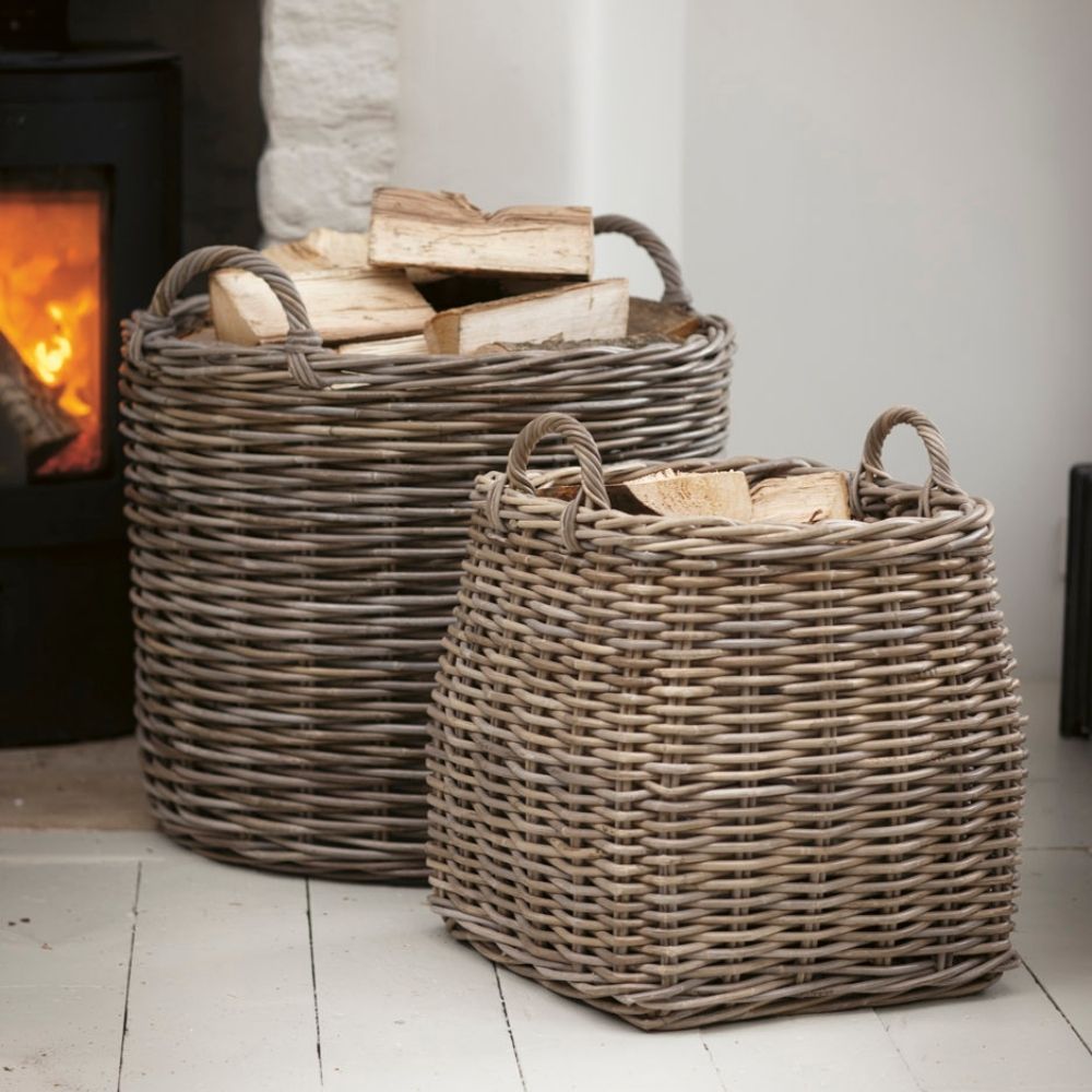 Product photograph of Garden Trading Natural Giant Basket from Olivia's.