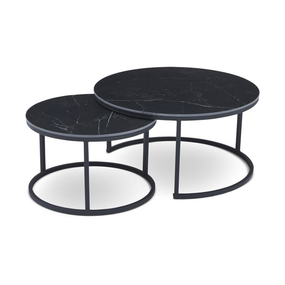 Berkeley Designs Soho Nested Coffee Table In Black