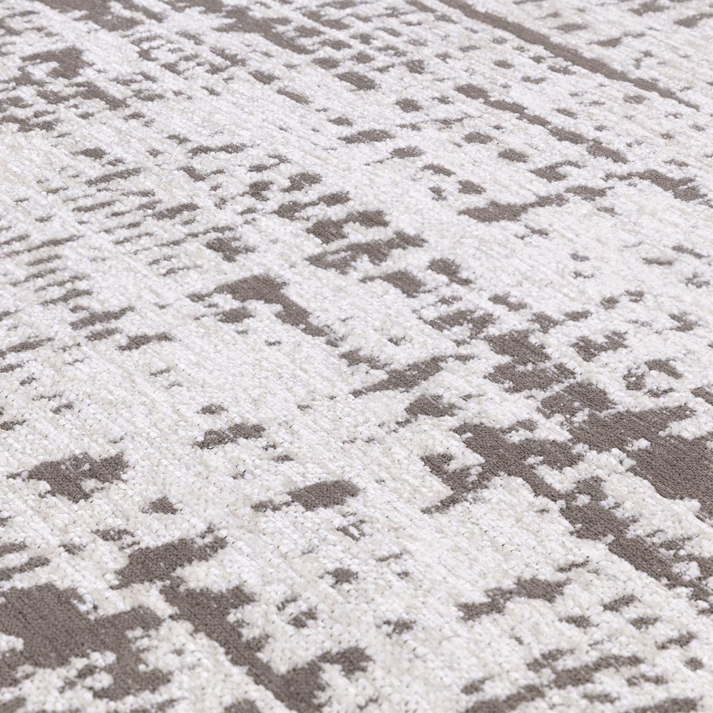 Product photograph of Asiatic Carpets Beau Rug White 120x170cm from Olivia's.