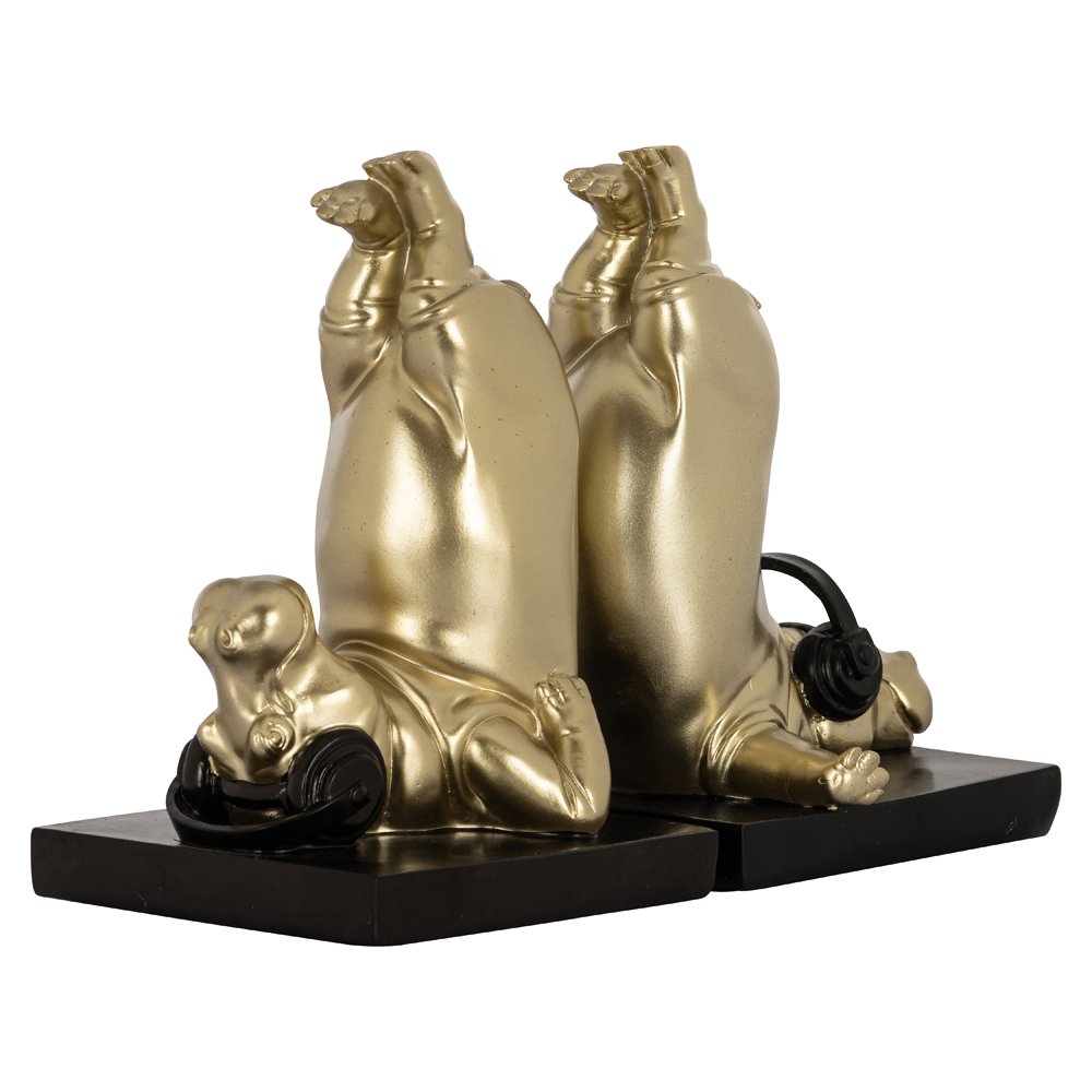 Product photograph of Richmond Interiors Hippo Bookends from Olivia's