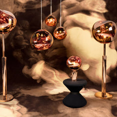 TOM DIXON MELT  COPPER FLOOR LAMP