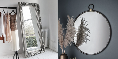 two alternative mirrors for modern homes