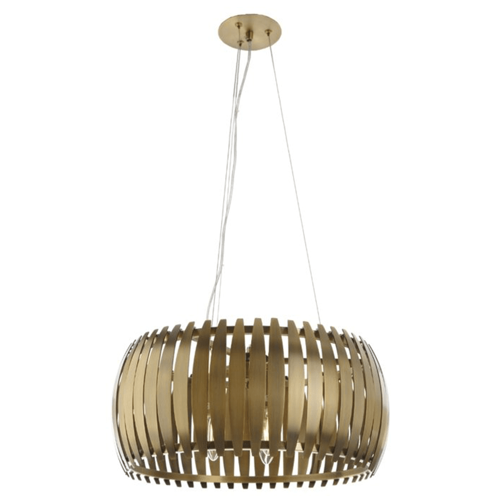 Product photograph of Rv Astley Dean Pendant Light Antique Brass from Olivia's