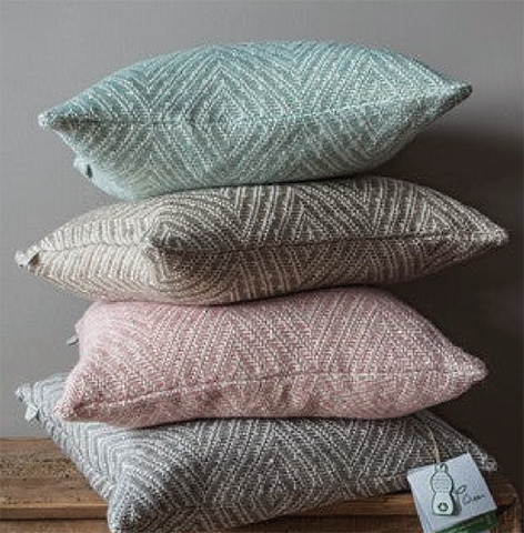 sustainable fabric cushios