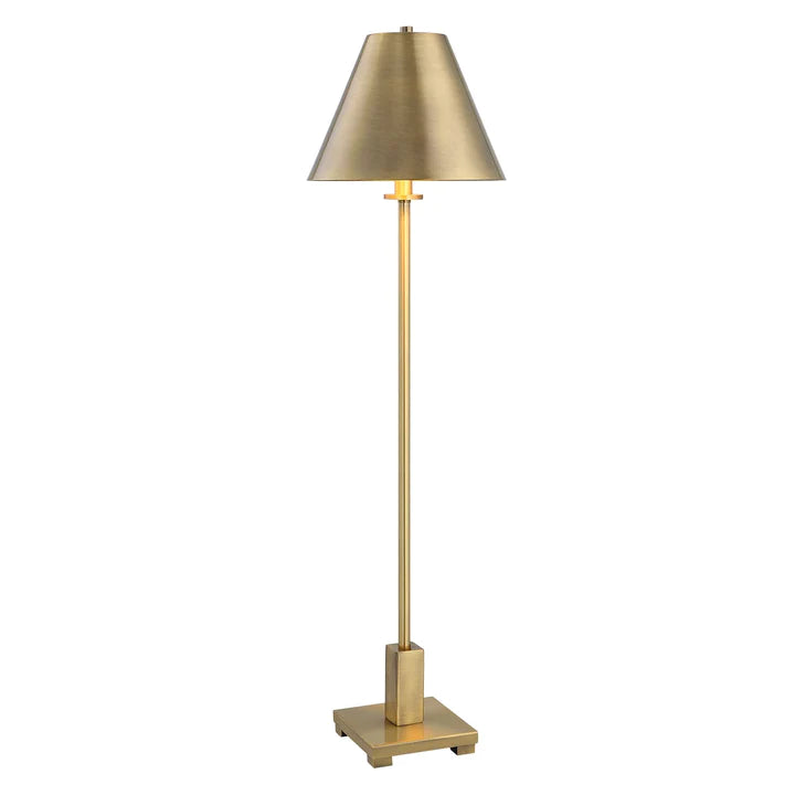 Product photograph of Mindy Brownes Piers Buffet Lamp In Brass from Olivia's