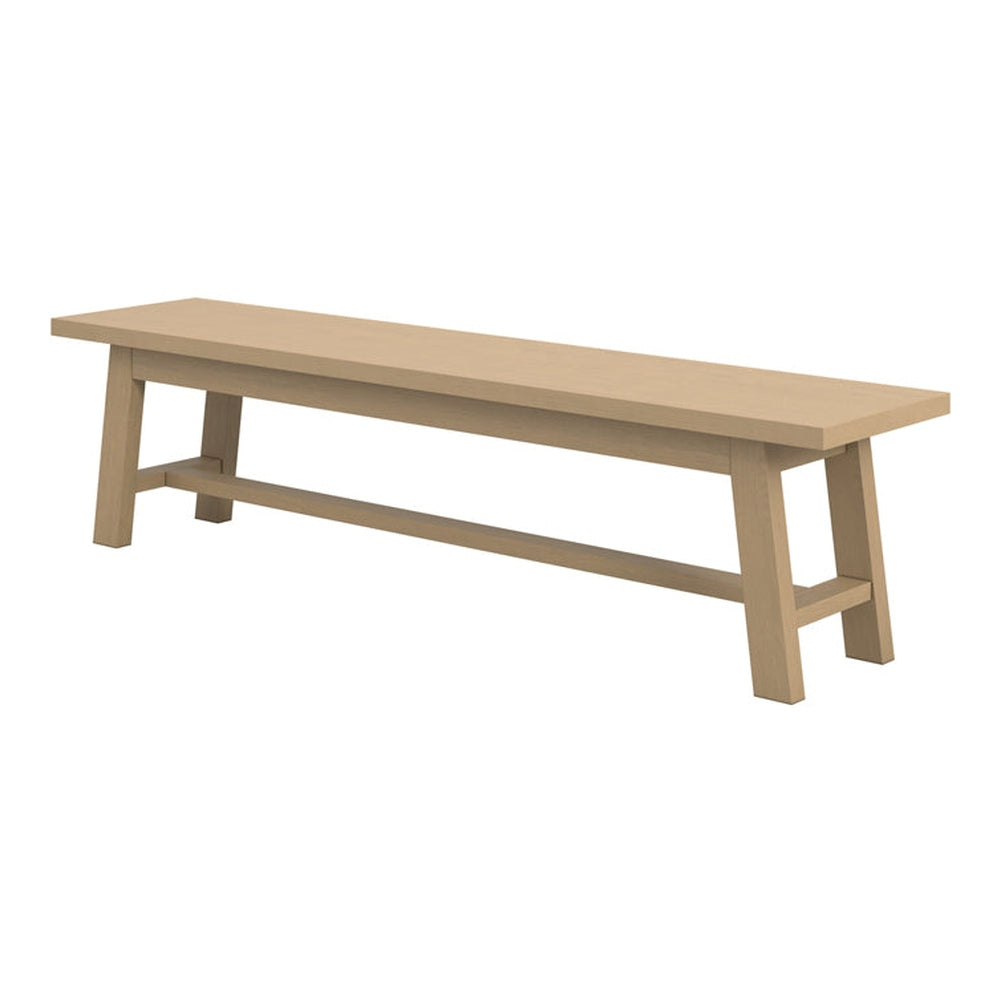 Oco Emilie Dining Bench In Latte