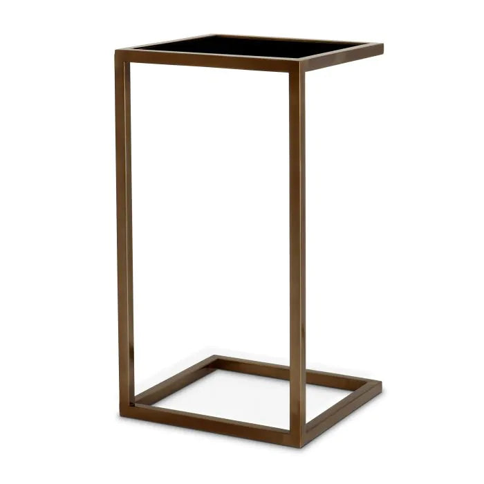 Product photograph of Eichholtz Galleria Side Table In Antique Brass Finish from Olivia's