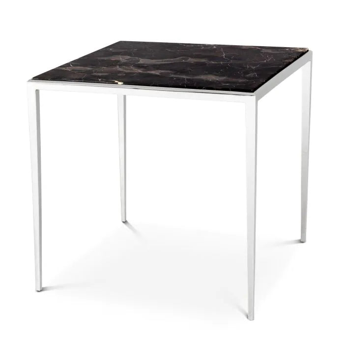 Eichholtz Henley Side Table in Nickel Finish