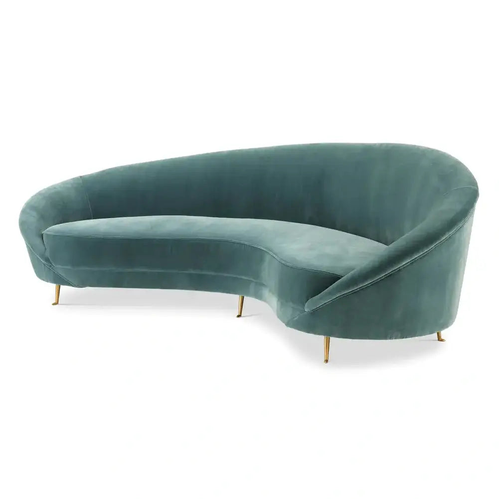 Eichholtz Provocateur Sofa In Cameron Deep Turquoise