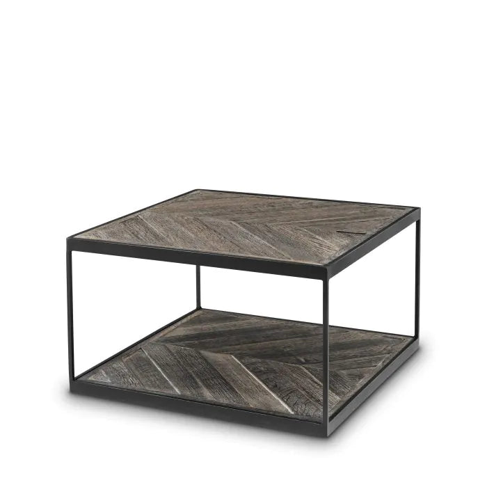 Product photograph of Eichholtz La Varenne Side Table In Weathered Oak from Olivia's