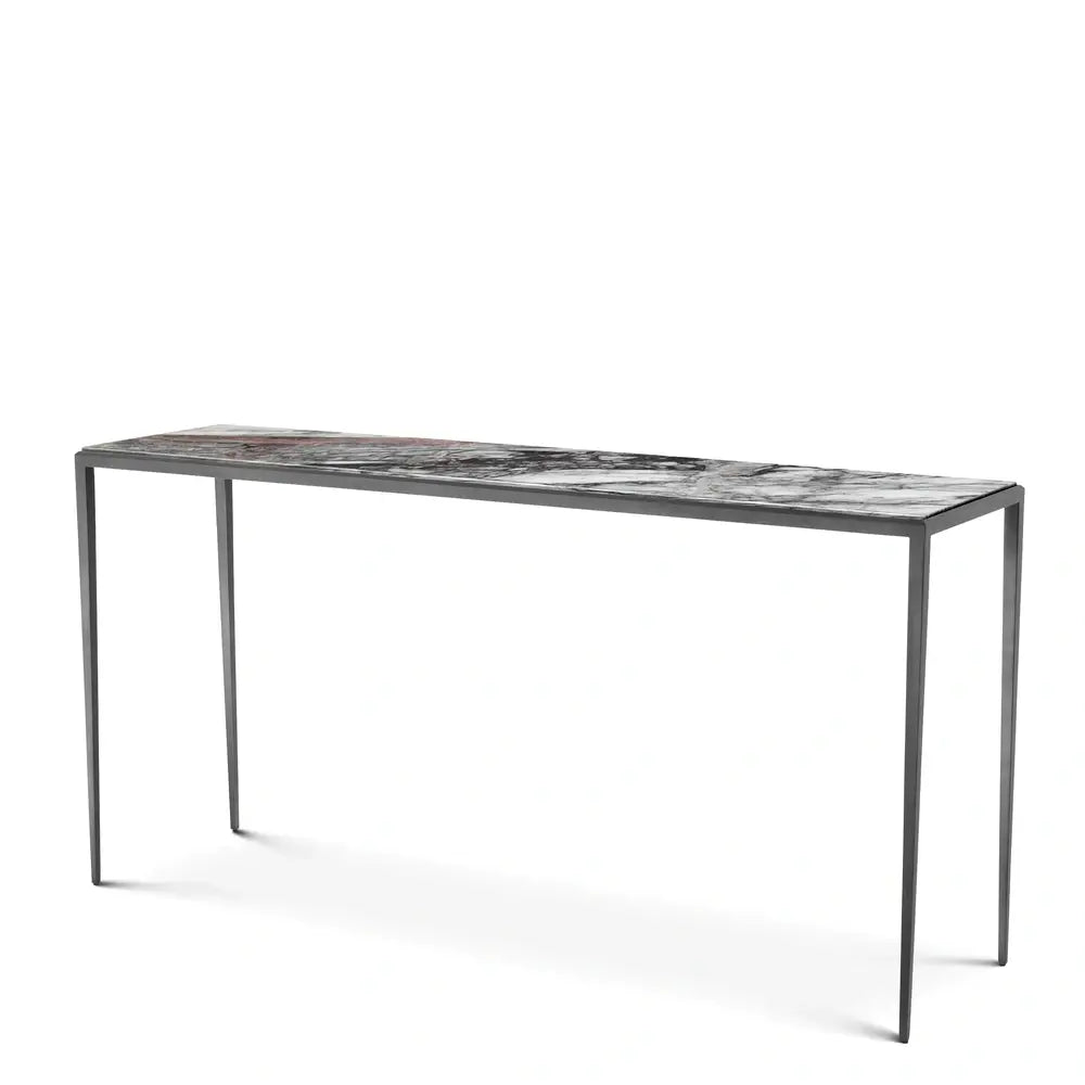 Product photograph of Eichholtz Henley Console Table In Bronze Finish Small from Olivia's.