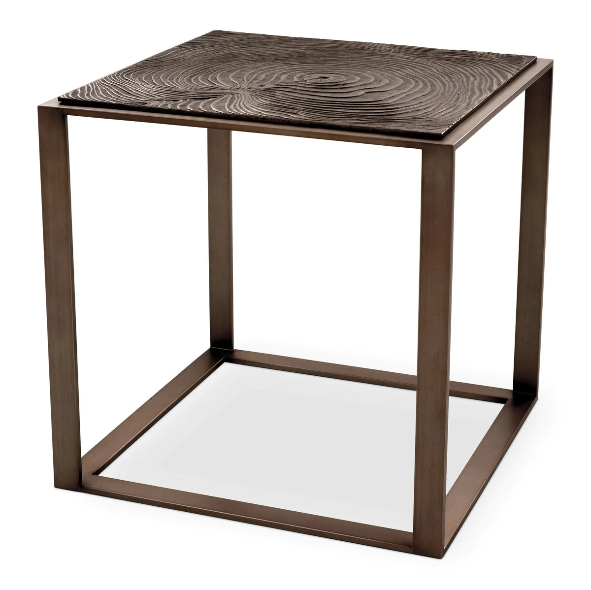 Eichholtz Zino Side Table In Light Bronze Finish