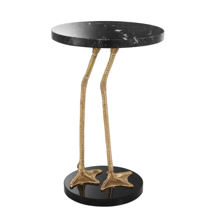 Eichholtz Lagoon Side Table In Polished Brass
