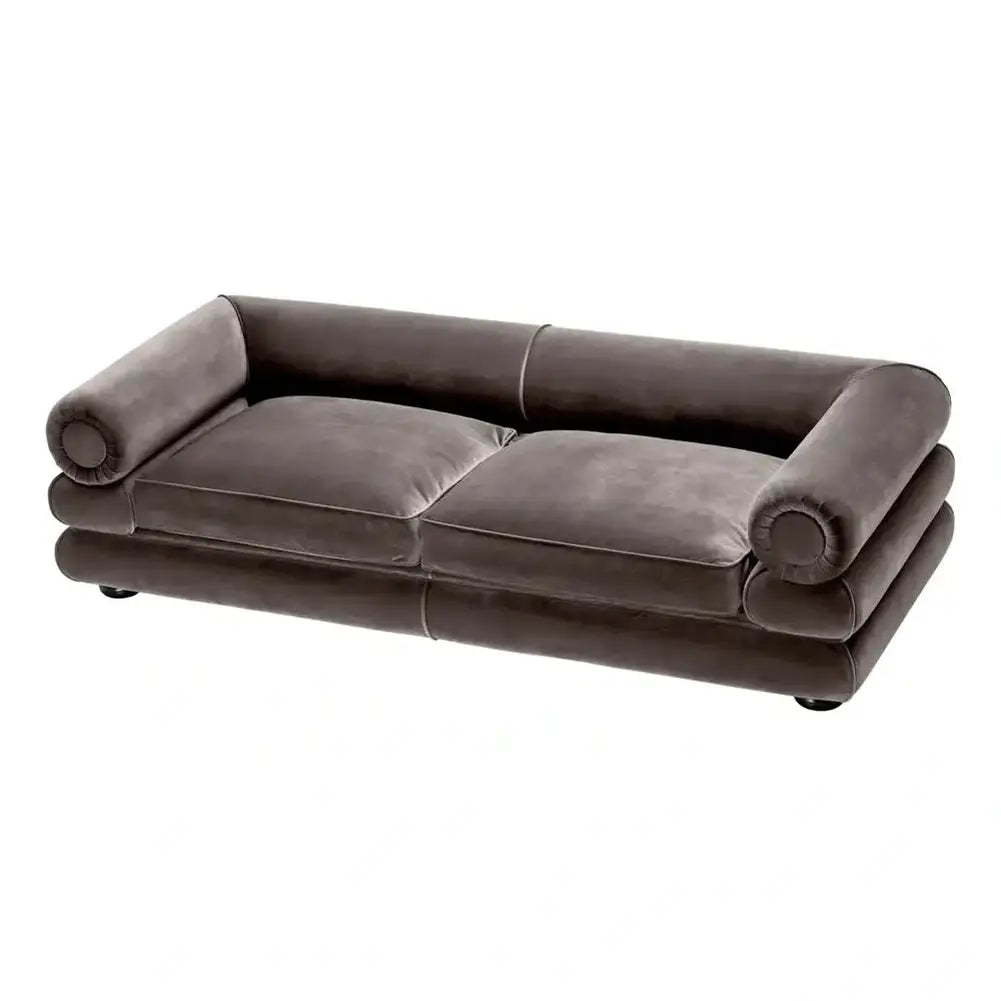 Eichholtz Coachella Sofa in Savona Grey Velvet