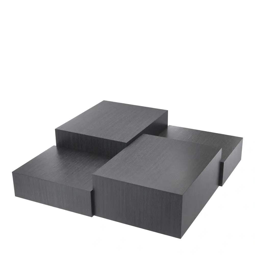 Product photograph of Eichholtz Nerone Coffee Table In Charcoal Grey Oak Veneer from Olivia's.