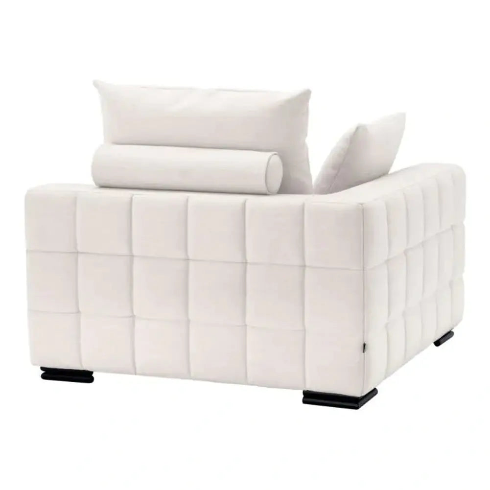 Product photograph of Eichholtz Clifford Corner Sofa In Avalon White from Olivia's.