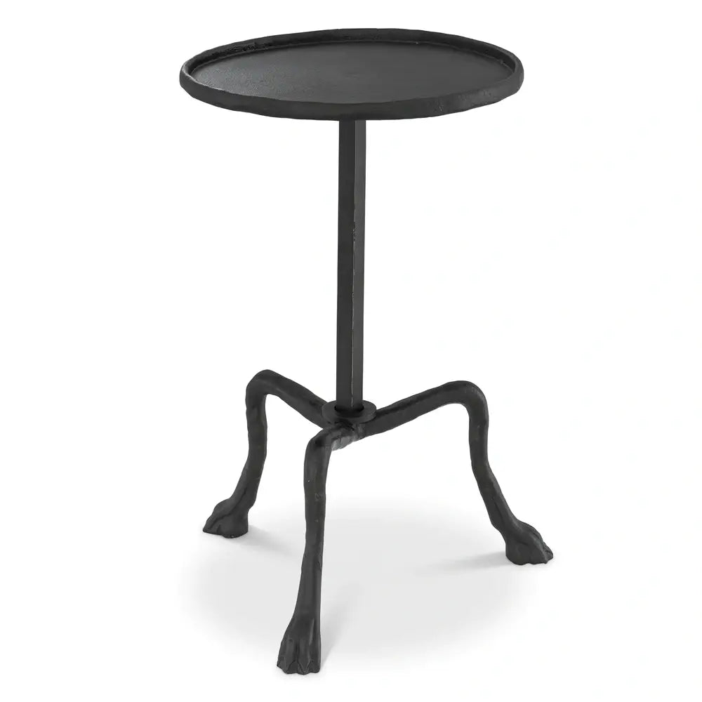 Product photograph of Eichholtz Carlos Side Table In Bronze Finish Large from Olivia's