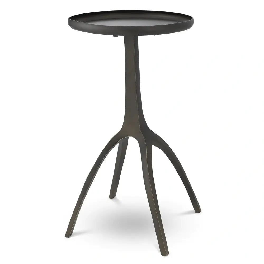 Product photograph of Eichholtz Laura Side Table In Bronze Finish from Olivia's