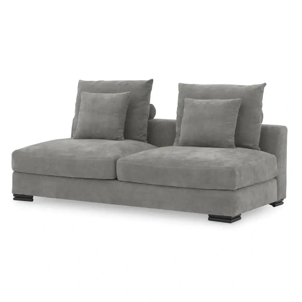 Product photograph of Eichholtz Clifford 2-seater Sofa In Clarck Grey from Olivia's