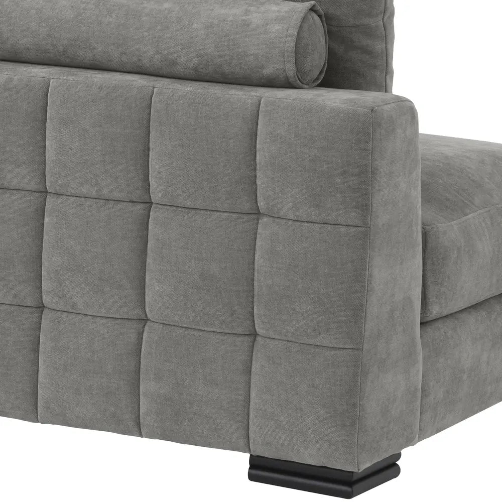 Product photograph of Eichholtz Clifford 2-seater Sofa In Clarck Grey from Olivia's.