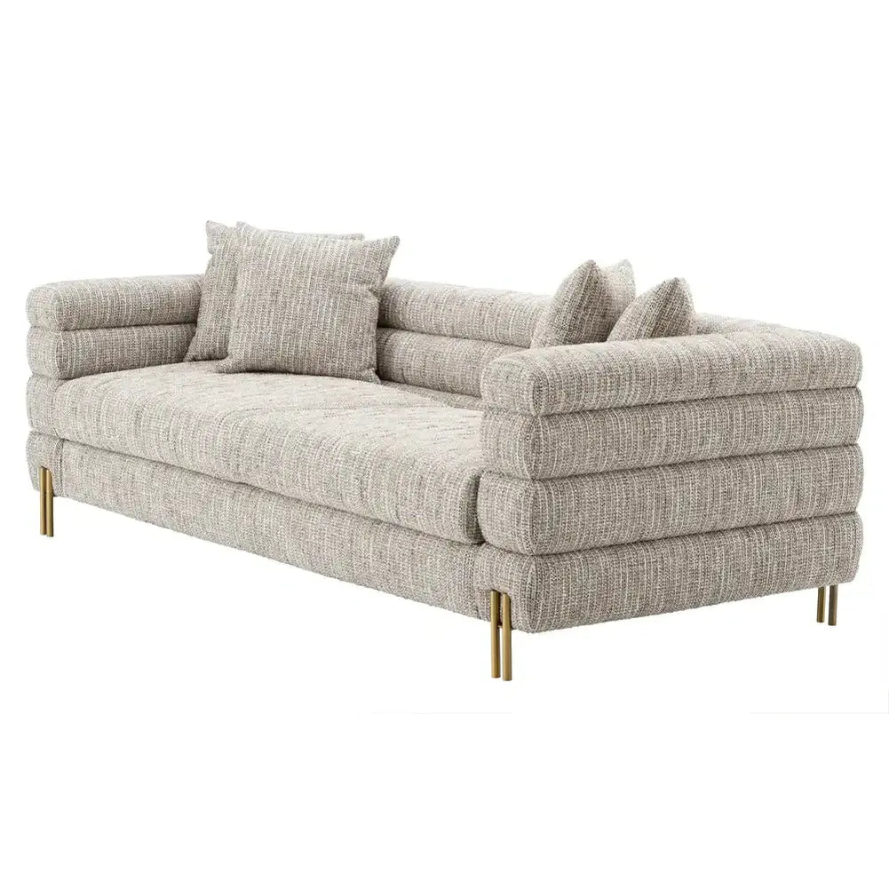Product photograph of Eichholtz York Sofa In Mademoiselle Beige from Olivia's.
