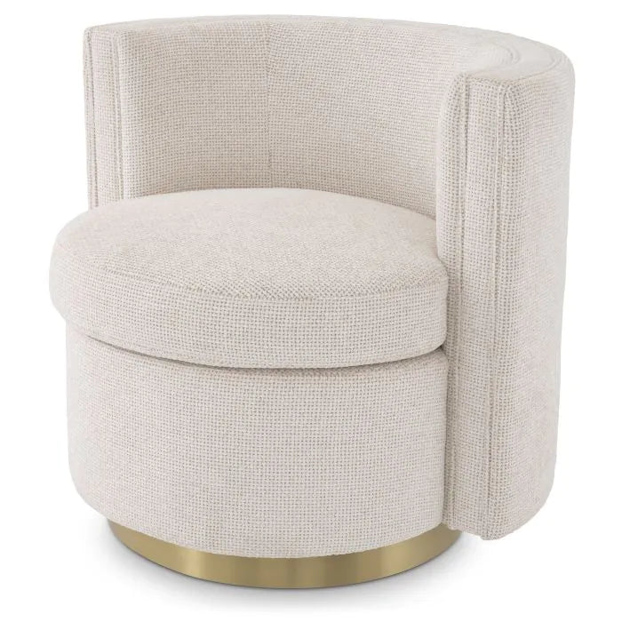 Eichholtz Amanda Swivel Chair Amanda Lyssa Off White