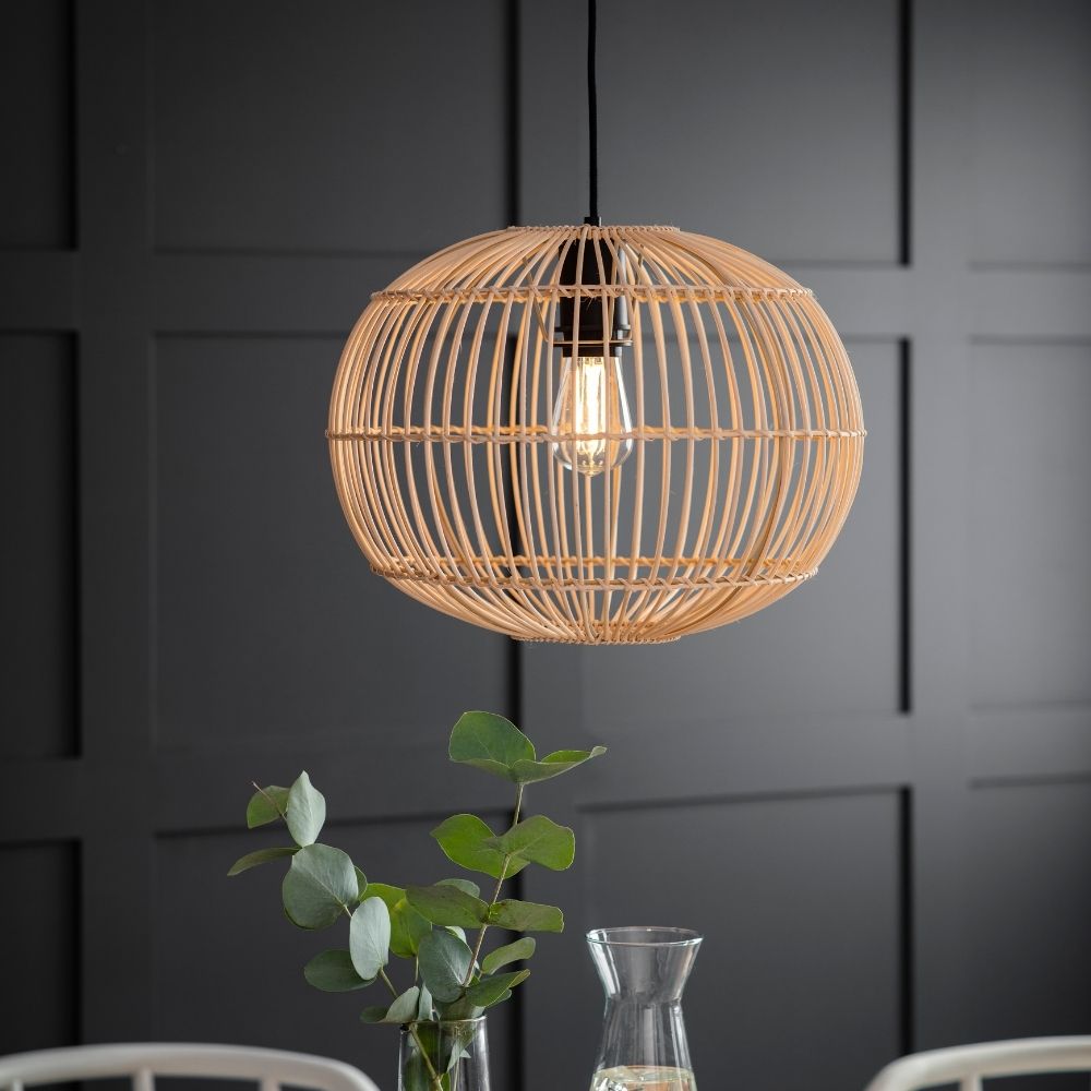 Garden Trading Battersea Natural Easy Fit Pendant Shade