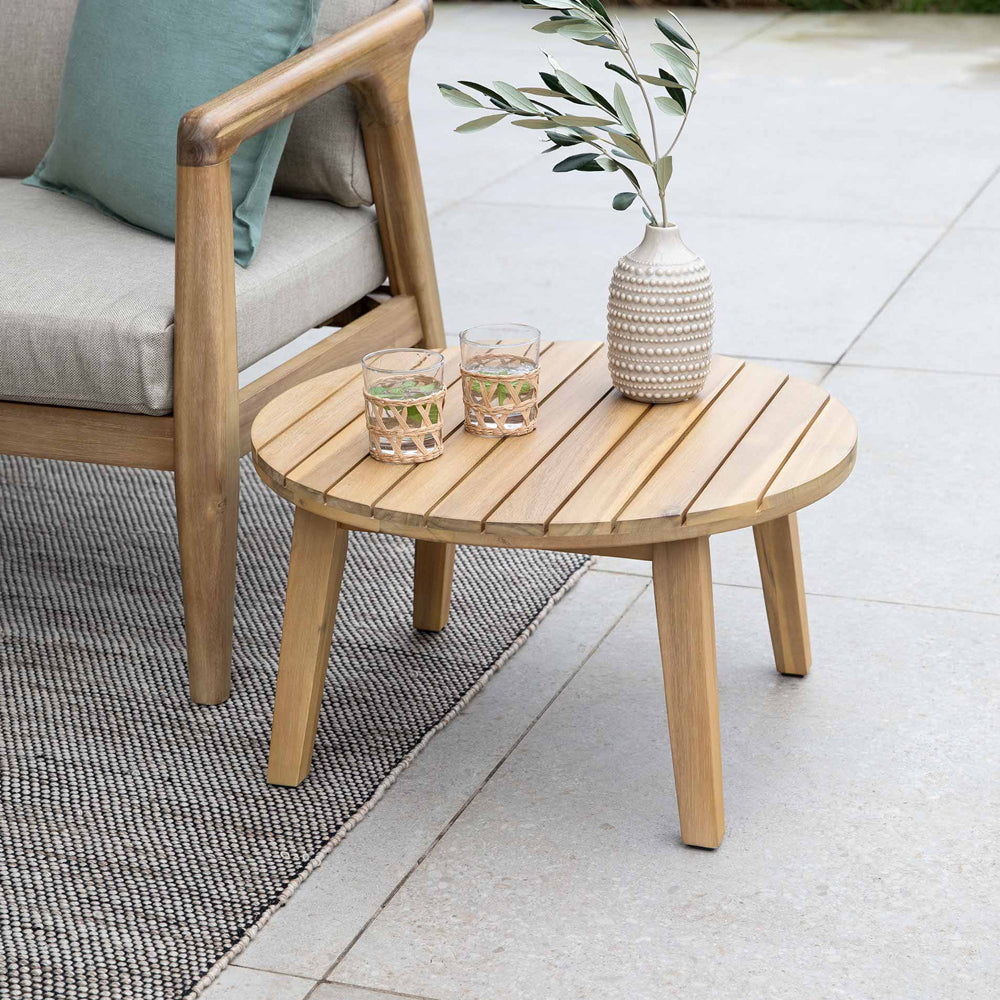 Product photograph of Garden Trading Durley Coffee Table Small Natural from Olivia's.