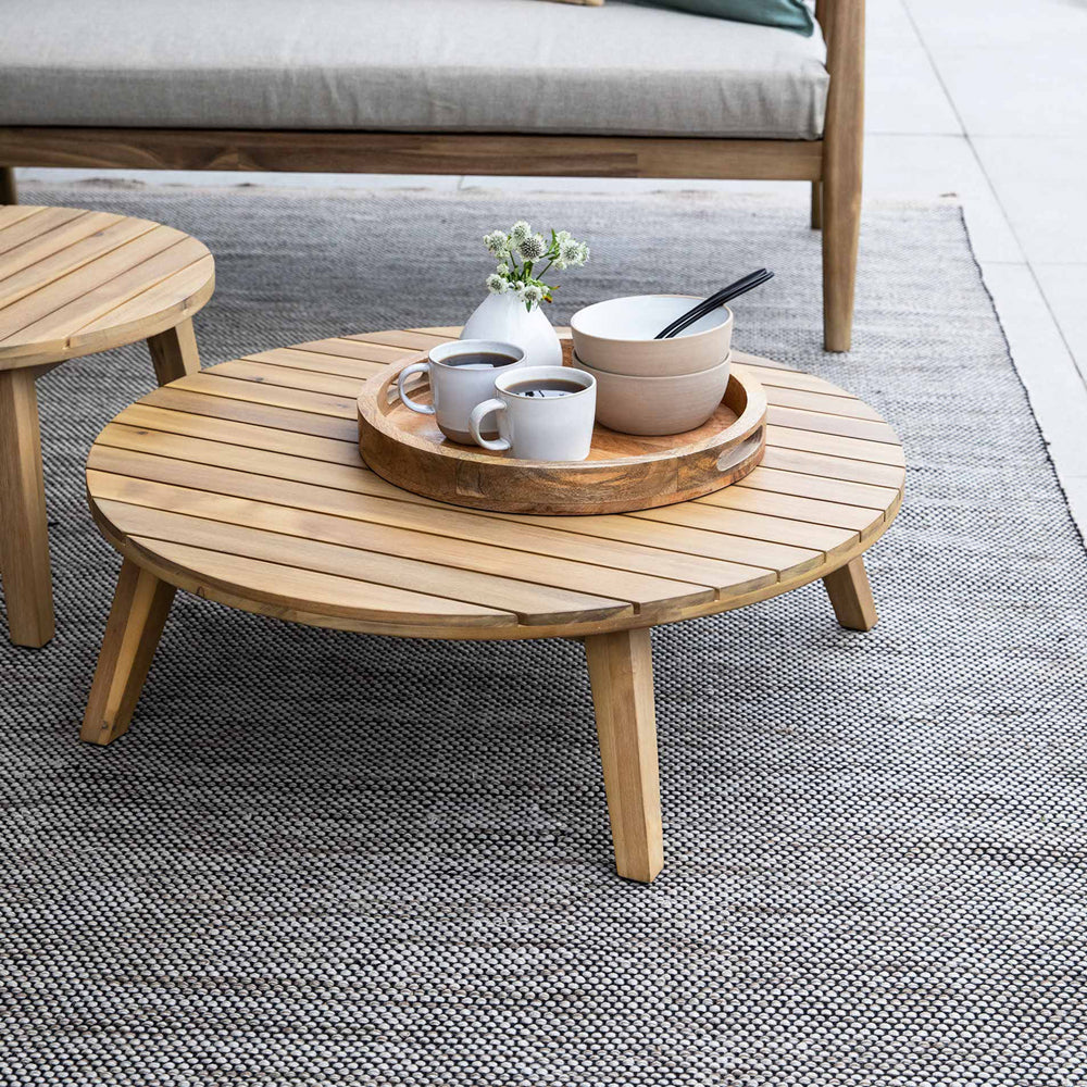 Product photograph of Garden Trading Durley Coffee Table Large Natural from Olivia's.