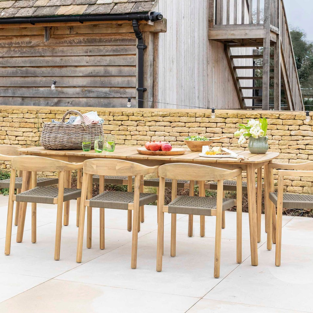 Product photograph of Garden Trading Harford Dining Table Large Natural from Olivia's.