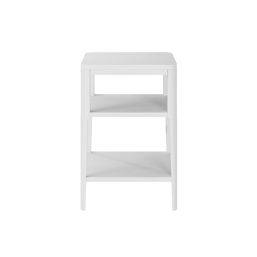 Product photograph of Abberley End Table - White from Olivia's