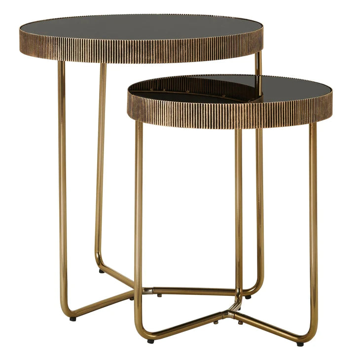 Product photograph of Mindy Brownes Franklin Set Of 2 Side Tables from Olivia's