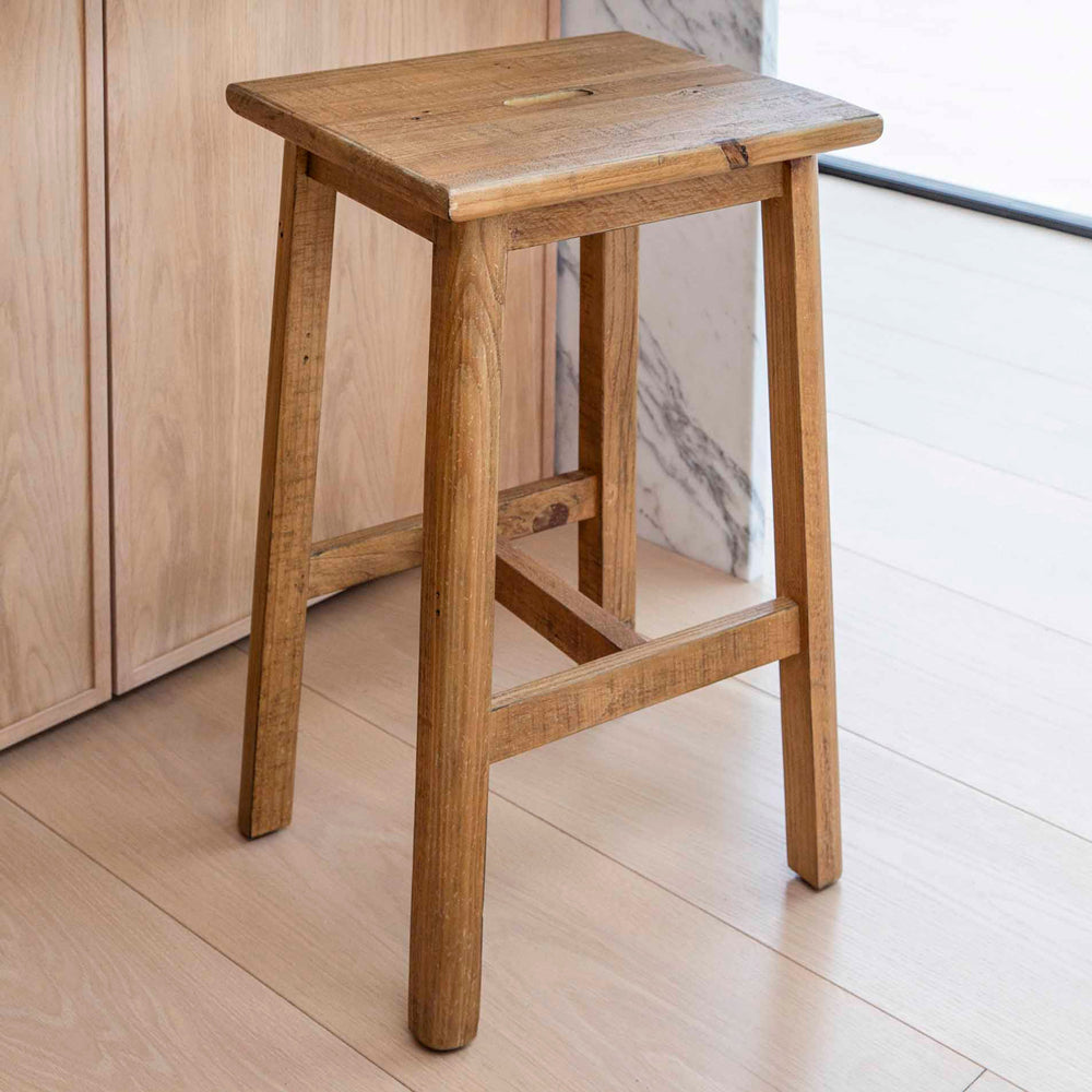 Product photograph of Garden Trading Ashwell Handle Bar Stool Natural from Olivia's.