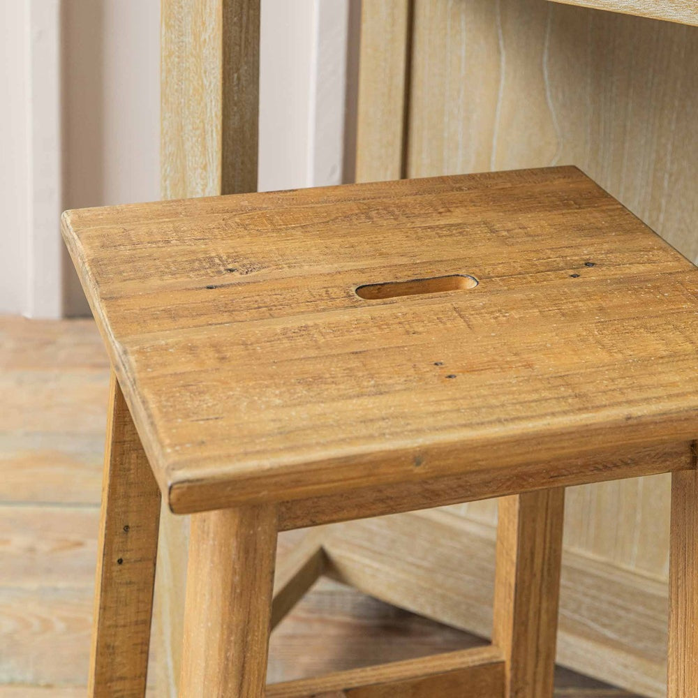 Product photograph of Garden Trading Ashwell Handle Bar Stool Natural from Olivia's.