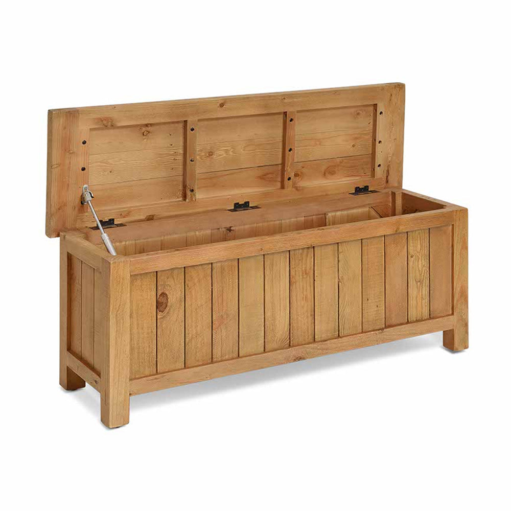 Product photograph of Garden Trading Ashwell Storage Bench Box Natural from Olivia's.