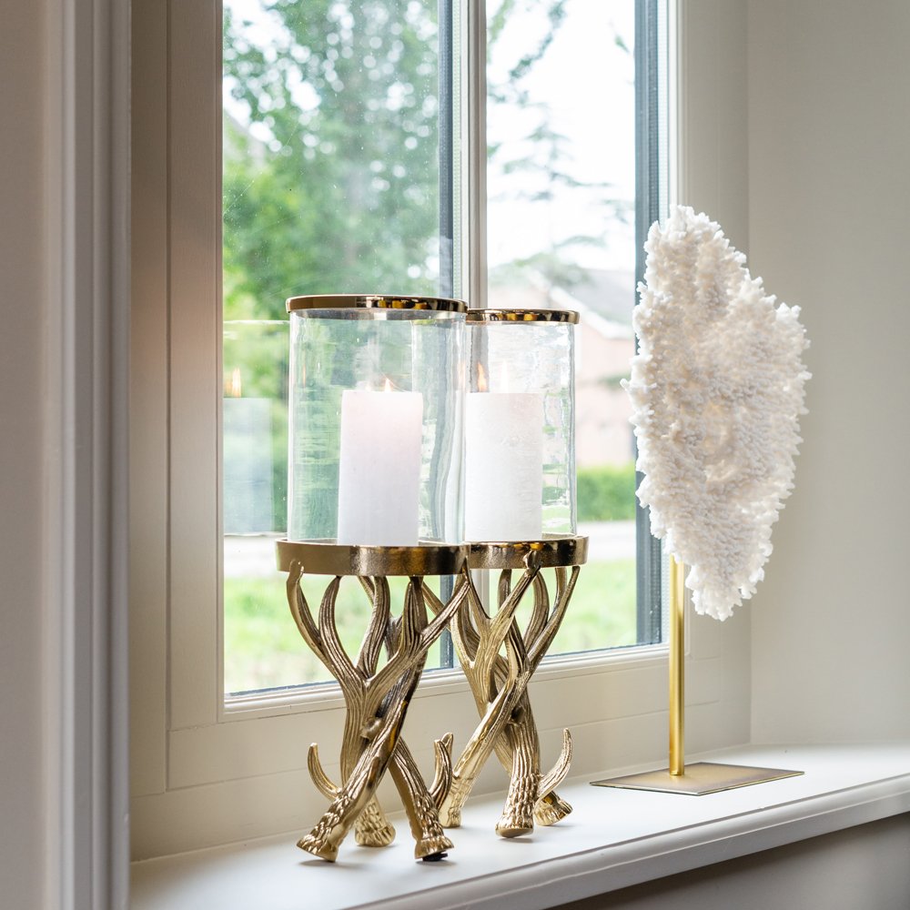 Product photograph of Richmond Interiors Ayla Faux Coral On Stand from Olivia's.