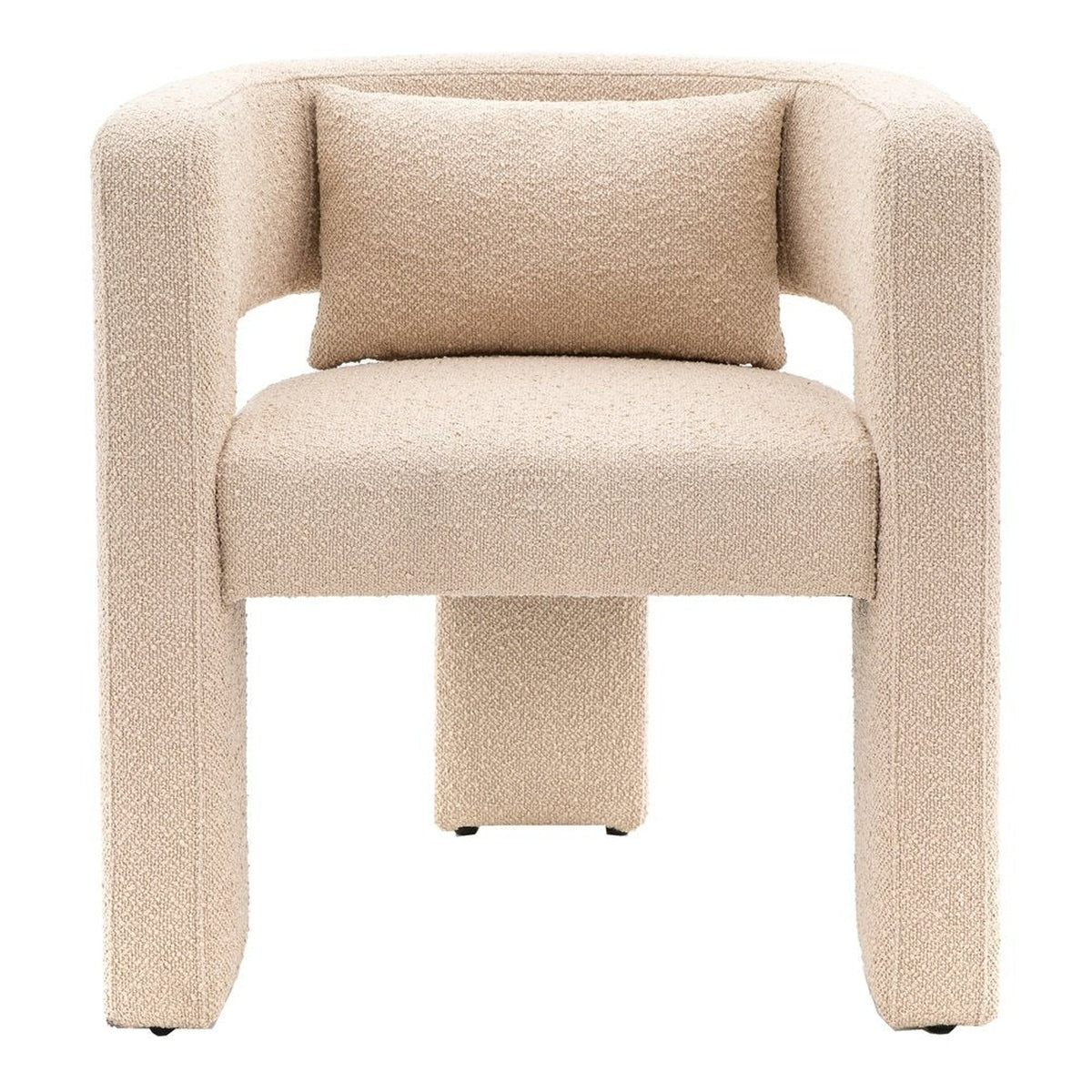 Product photograph of Gallery Interiors Torrington Armchair In Taupe from Olivia's