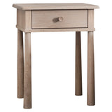 GALLERY INTERIORS WYCOMBE 1 DRAWER BEDSIDE